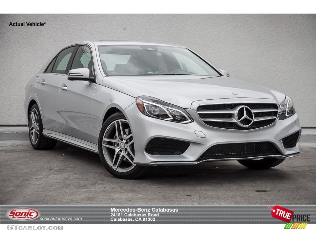 2016 E 350 Sedan - Iridium Silver Metallic / Black photo #1