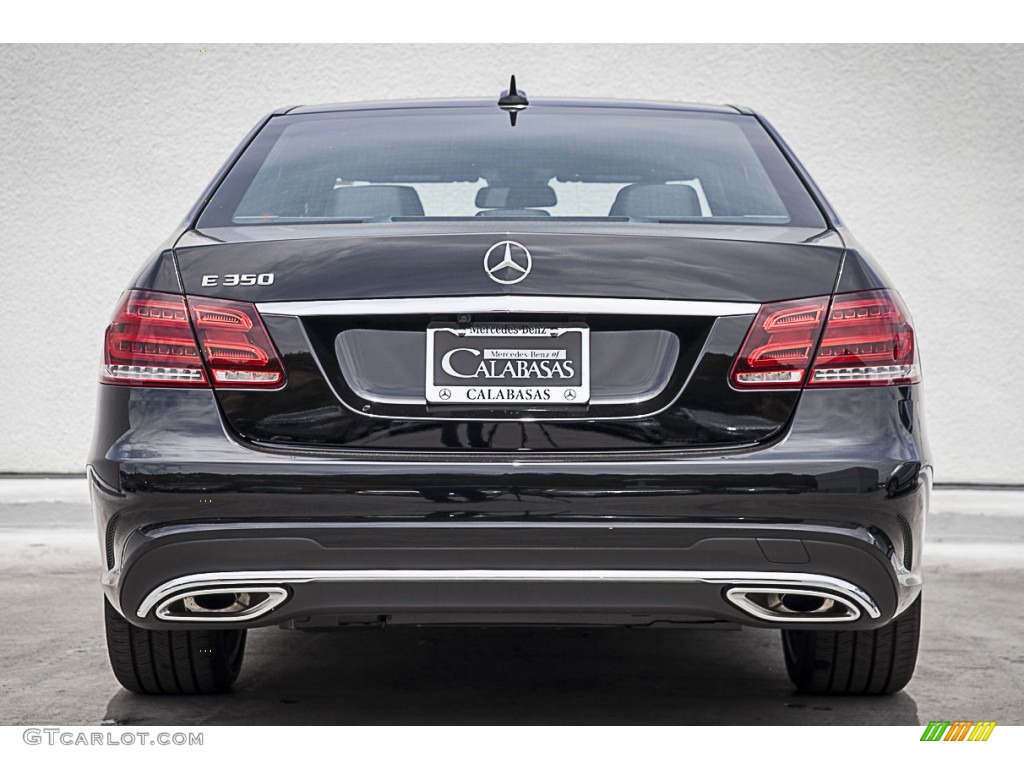 2016 E 350 Sedan - Black / Black photo #4