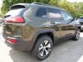 2016 ECO Green Pearl Jeep Cherokee Trailhawk 4x4  photo #5