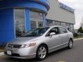 2008 Alabaster Silver Metallic Honda Civic EX Sedan  photo #1