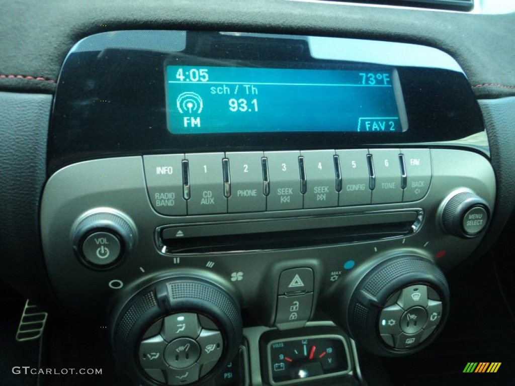 2012 Chevrolet Camaro ZL1 Audio System Photos