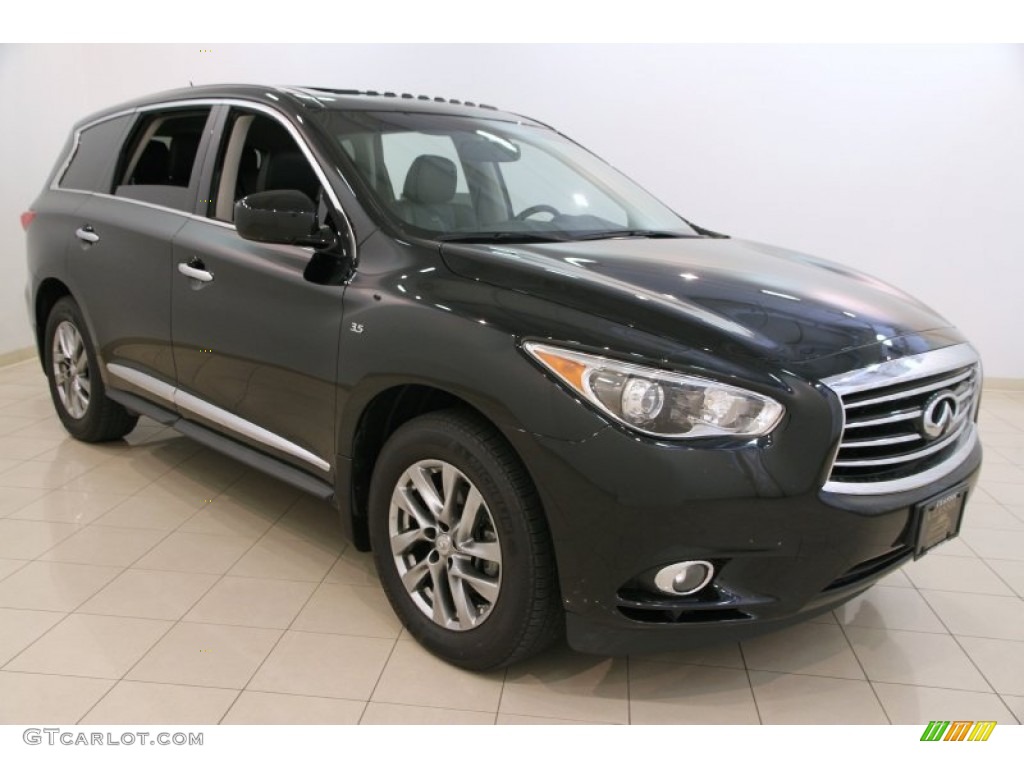 2014 QX60 3.5 AWD - Black Obsidian / Graphite photo #1
