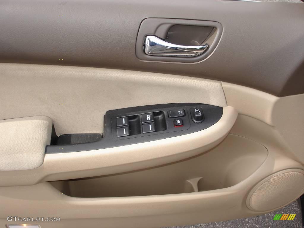 2006 Accord LX Sedan - Desert Mist Metallic / Ivory photo #7