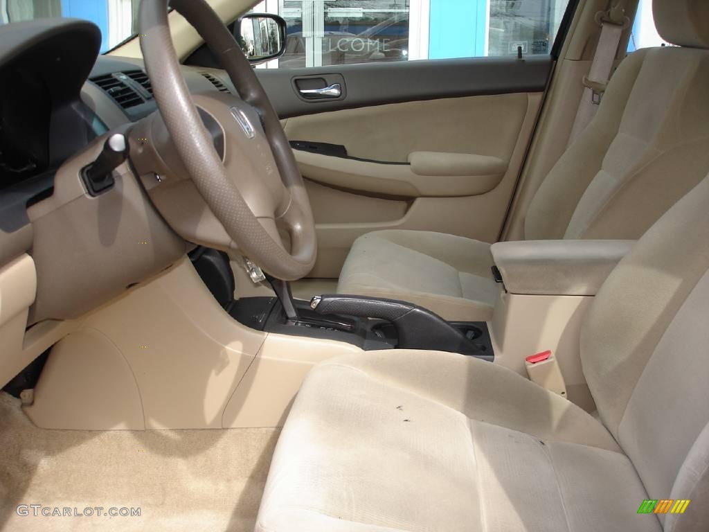 2006 Accord LX Sedan - Desert Mist Metallic / Ivory photo #8