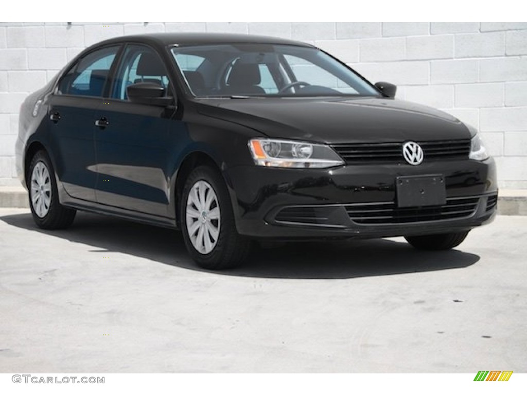 Black 2014 Volkswagen Jetta S Sedan Exterior Photo #106569010