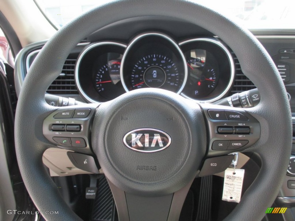 2015 Optima LX - Platinum Graphite / Beige photo #4