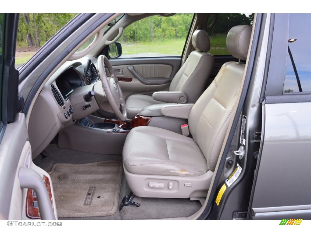 Taupe Interior 2006 Toyota Sequoia Limited Photo #106570830