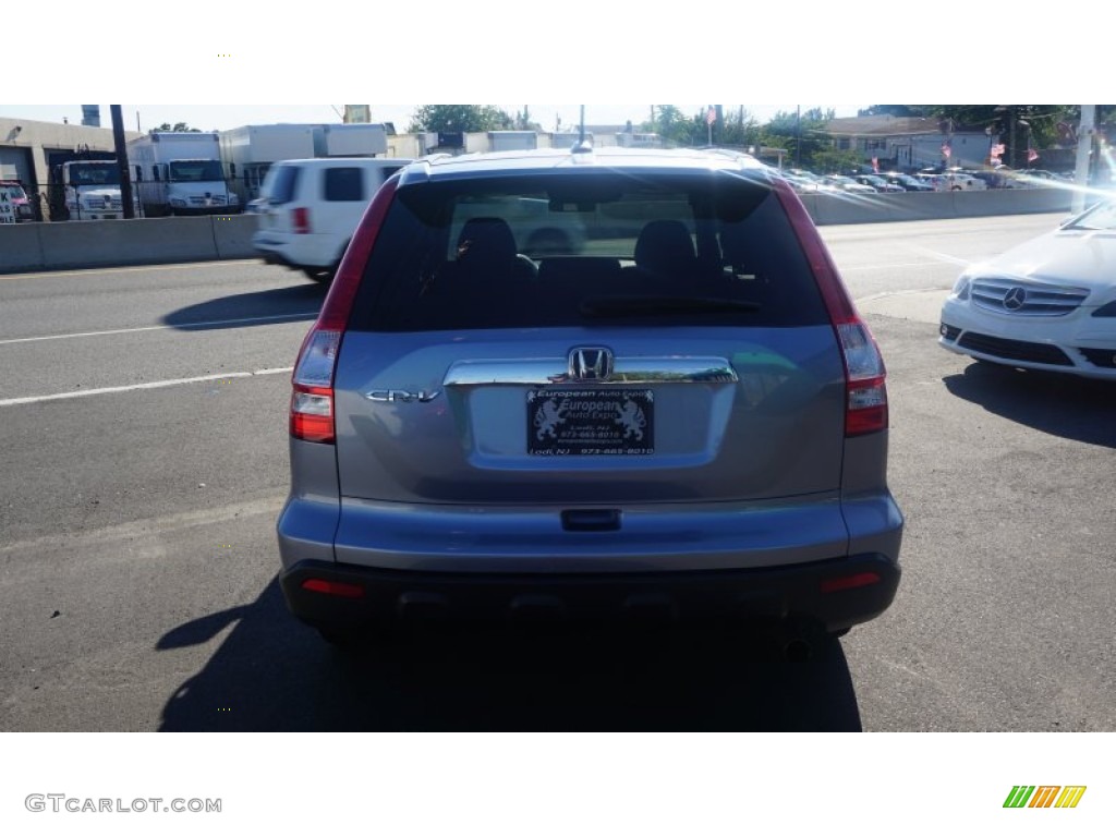 2007 CR-V EX-L 4WD - Glacier Blue Metallic / Gray photo #14