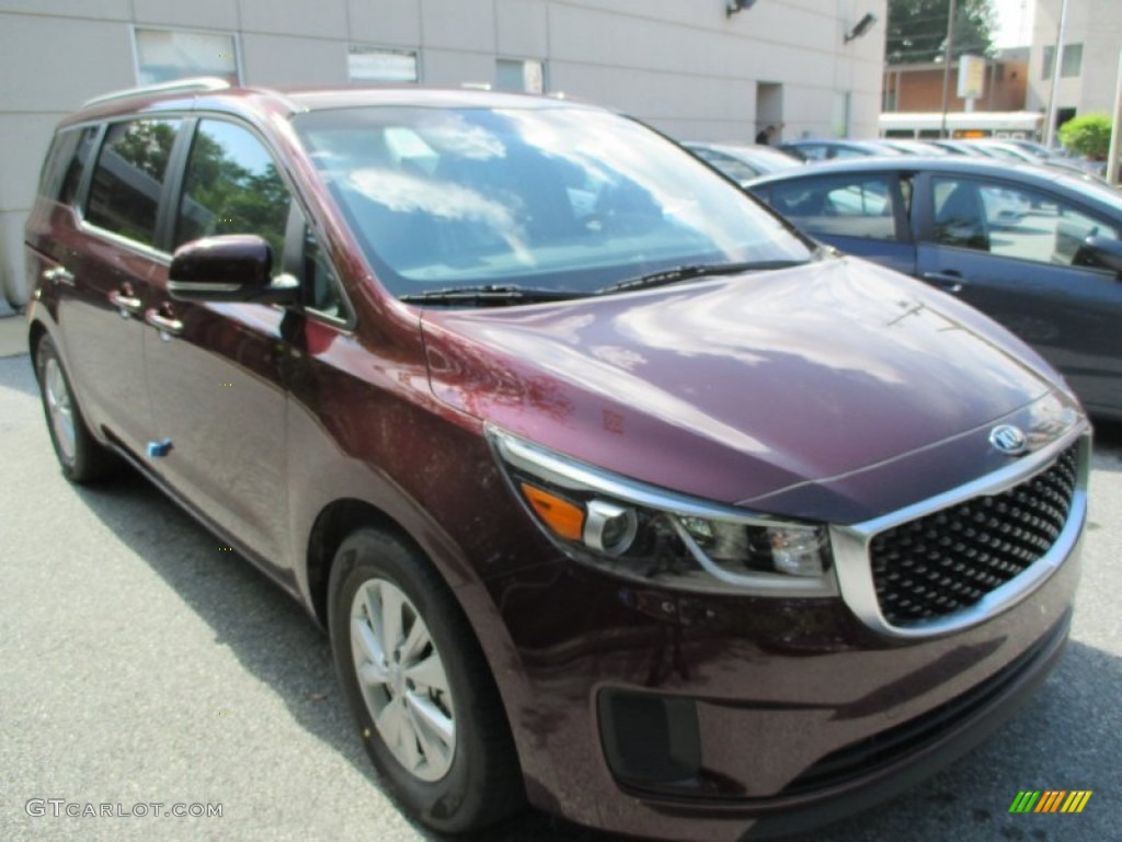 Venetian Red 2016 Kia Sedona LX Exterior Photo #106574045