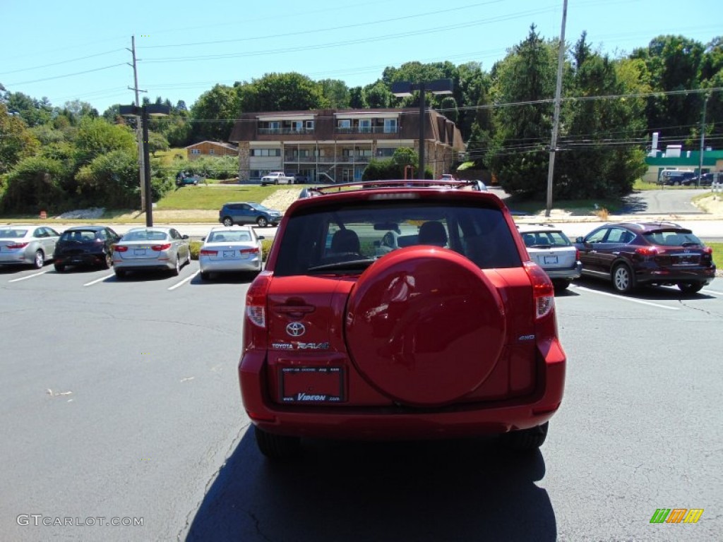 2007 RAV4 4WD - Barcelona Red Pearl / Taupe photo #4