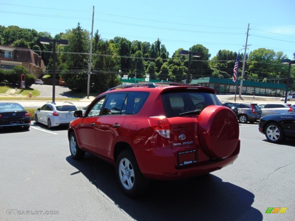 2007 RAV4 4WD - Barcelona Red Pearl / Taupe photo #5