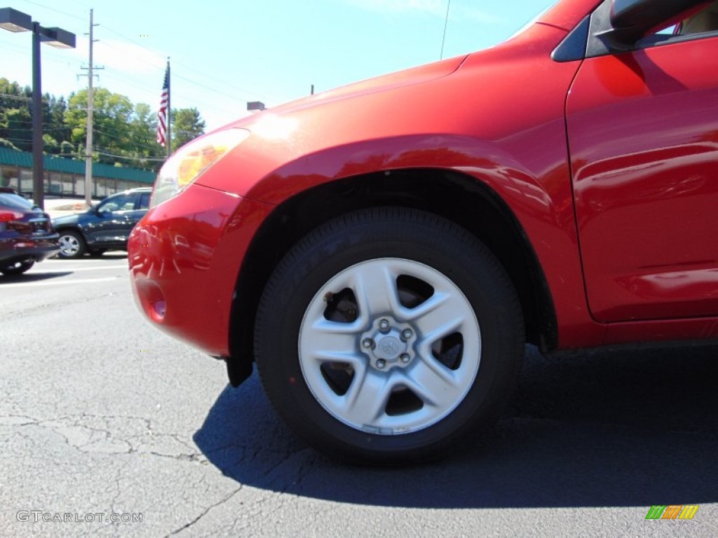 2007 RAV4 4WD - Barcelona Red Pearl / Taupe photo #11