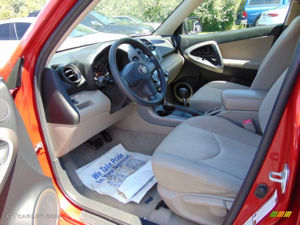 2007 RAV4 4WD - Barcelona Red Pearl / Taupe photo #14
