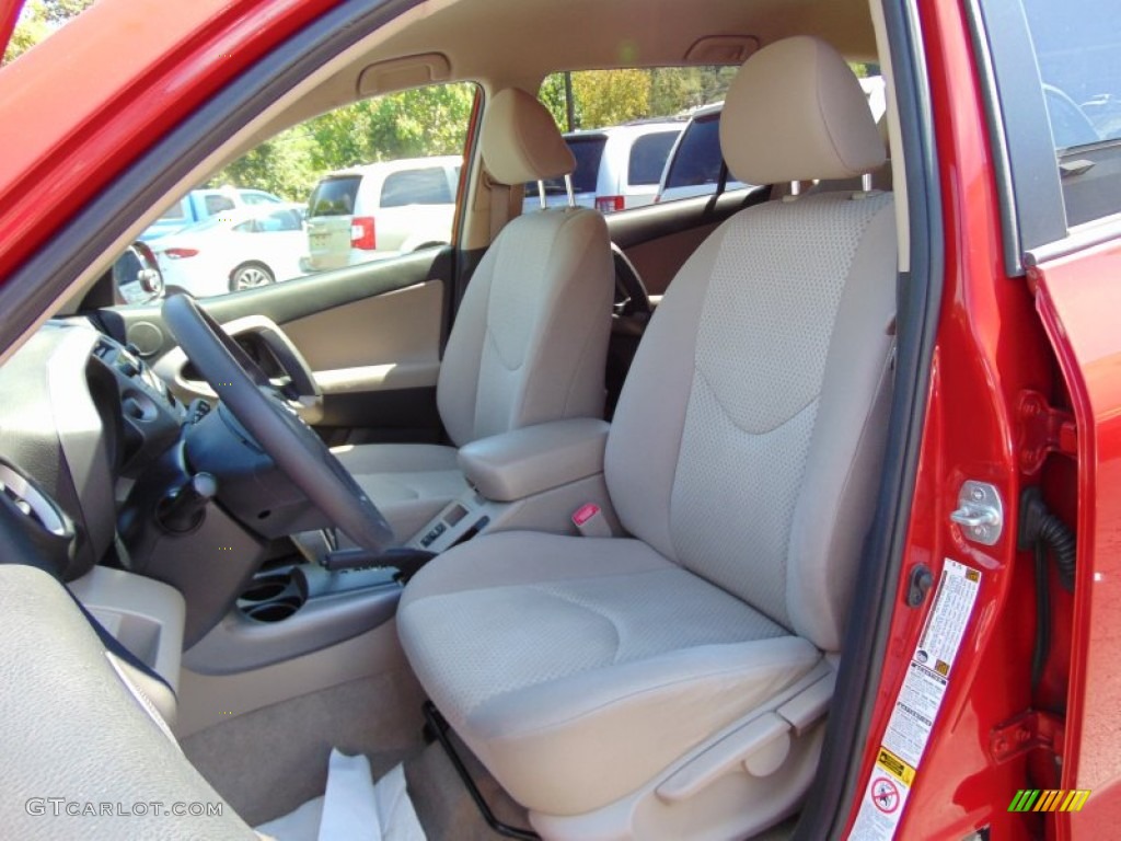 2007 RAV4 4WD - Barcelona Red Pearl / Taupe photo #15