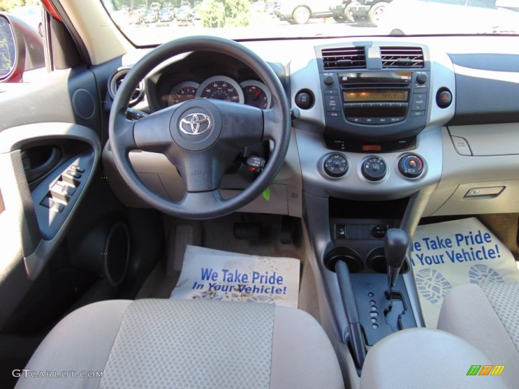 2007 RAV4 4WD - Barcelona Red Pearl / Taupe photo #16