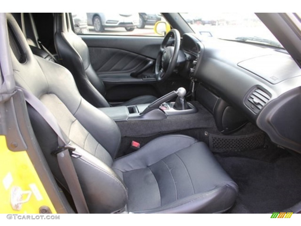 2001 S2000 Roadster - Spa Yellow / Black photo #15