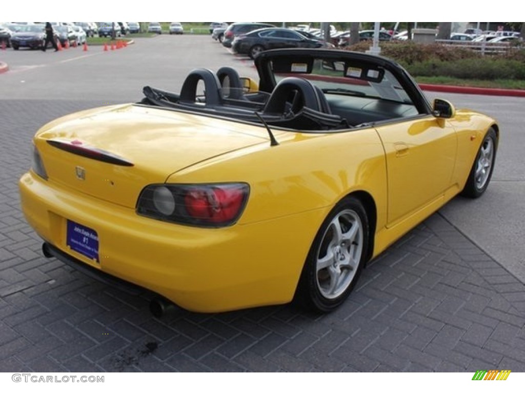 2001 S2000 Roadster - Spa Yellow / Black photo #24