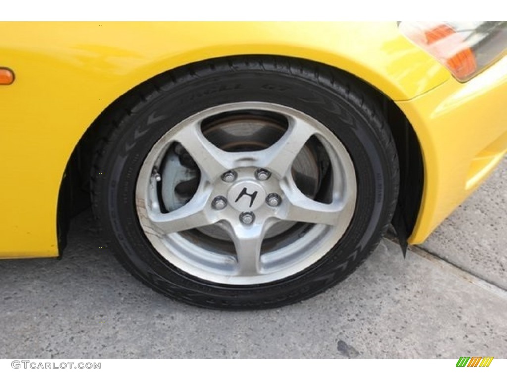 2001 S2000 Roadster - Spa Yellow / Black photo #35