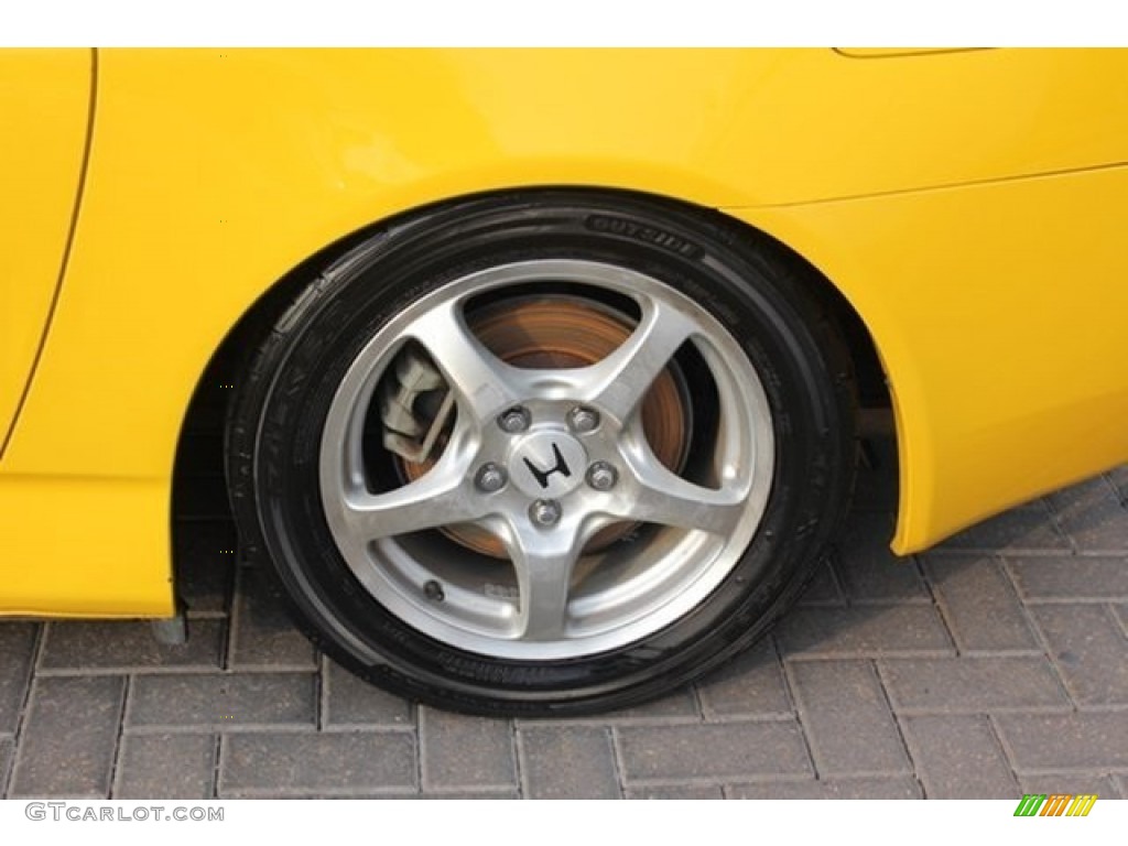 2001 S2000 Roadster - Spa Yellow / Black photo #37