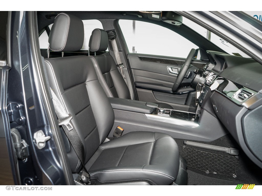 Black Interior 2016 Mercedes-Benz E 250 Bluetec Sedan Photo #106576263