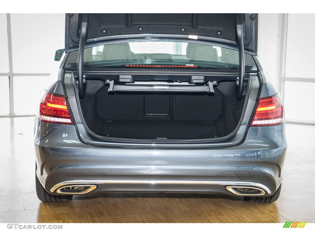 2016 E 250 Bluetec Sedan - Steel Grey Metallic / Black photo #5