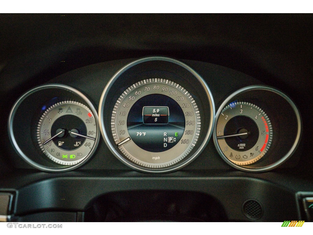 2016 Mercedes-Benz E 250 Bluetec Sedan Gauges Photo #106576442