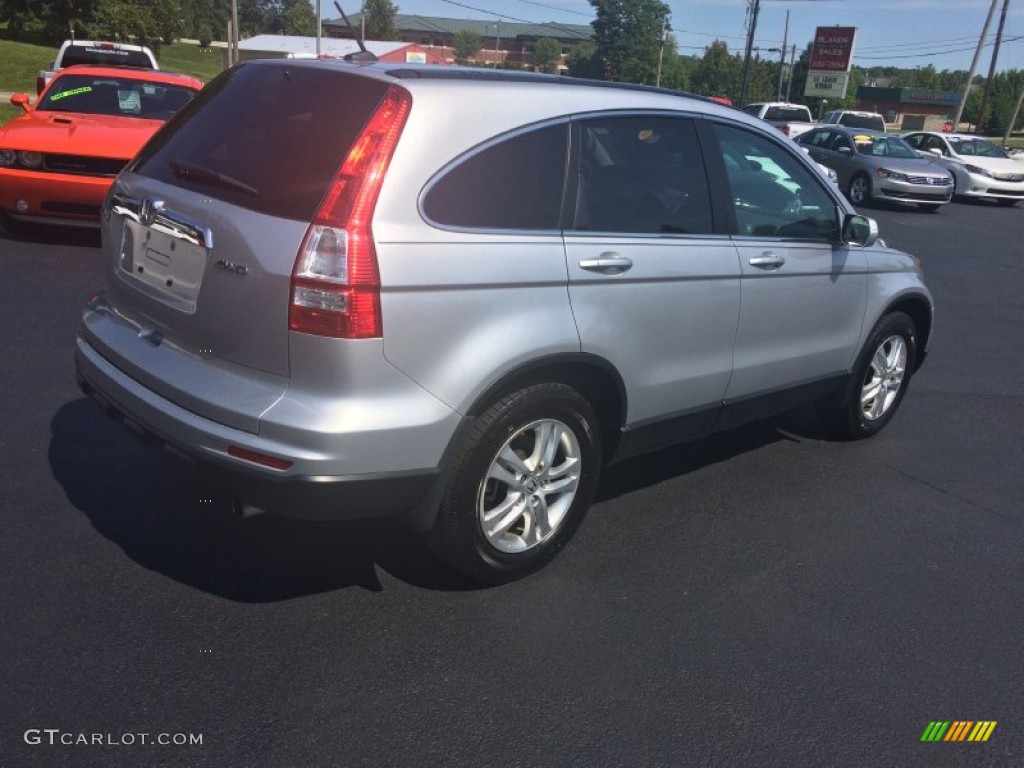 2010 CR-V EX-L AWD - Alabaster Silver Metallic / Black photo #19