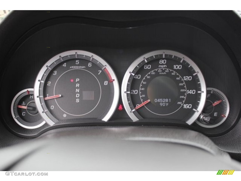 2012 TSX Technology Sedan - Forged Silver Metallic / Ebony photo #39