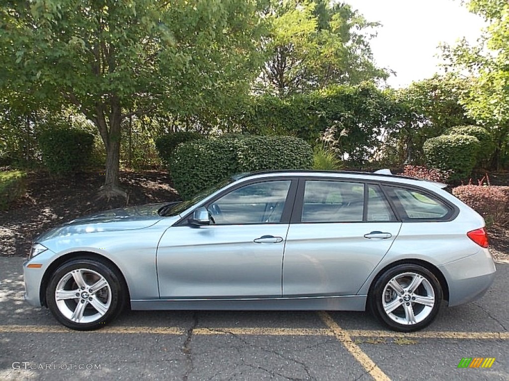 2014 3 Series 328i xDrive Sports Wagon - Liquid Blue Metallic / Venetian Beige photo #2