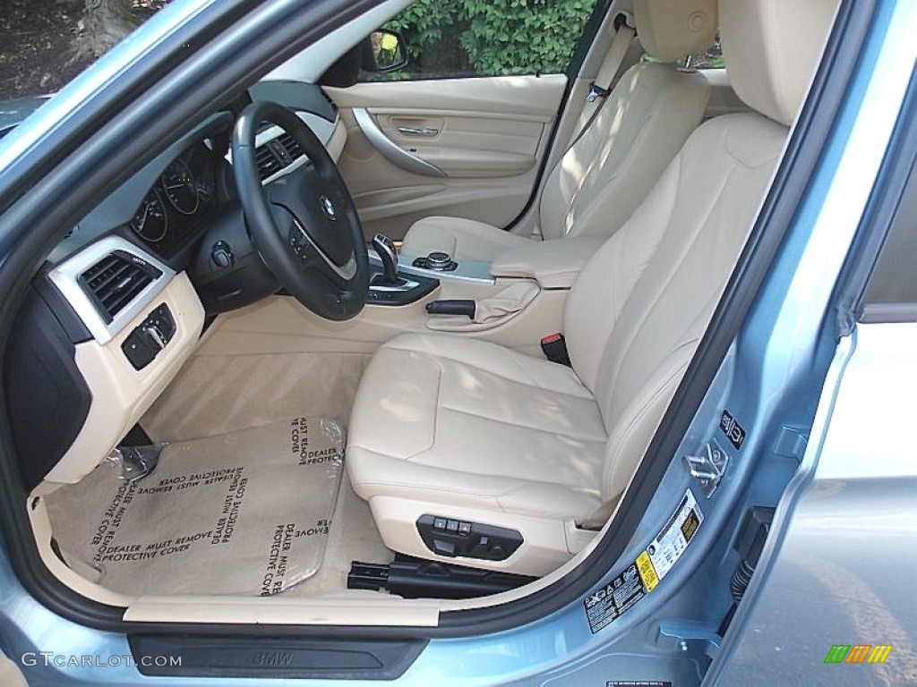 Venetian Beige Interior 2014 BMW 3 Series 328i xDrive Sports Wagon Photo #106582400