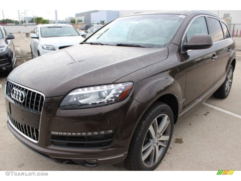 2015 Q7 3.0 TDI Premium Plus quattro - Teak Brown Metallic / Cardamom Beige photo #3