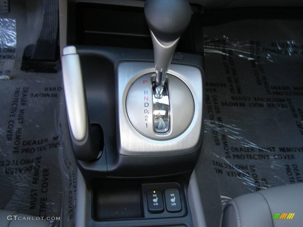 2009 Civic EX-L Sedan - Alabaster Silver Metallic / Gray photo #12