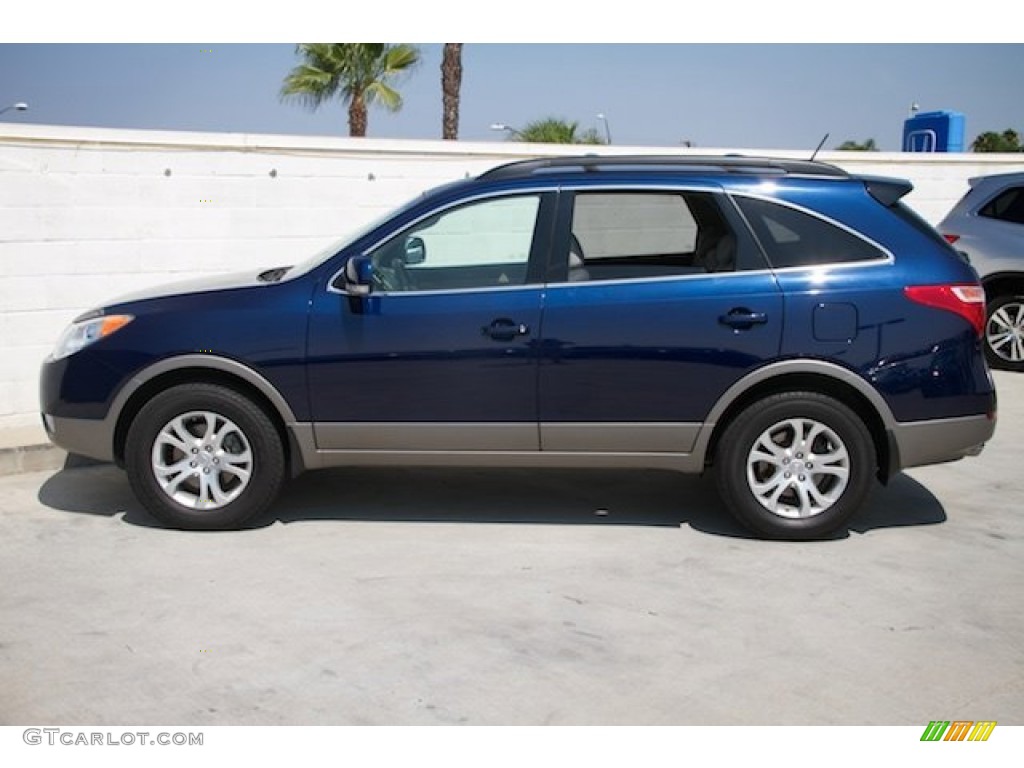 2011 Veracruz GLS - Deep Blue / Gray photo #10