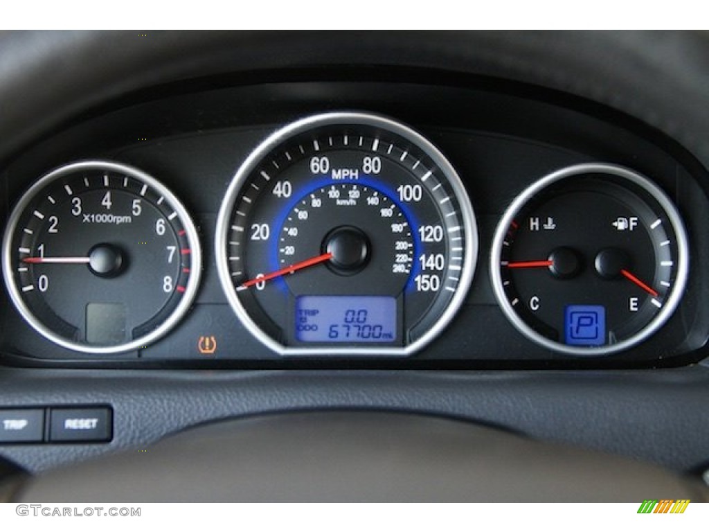 2011 Veracruz GLS - Deep Blue / Gray photo #21