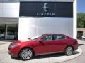 Ruby Red 2013 Lincoln MKS AWD Exterior