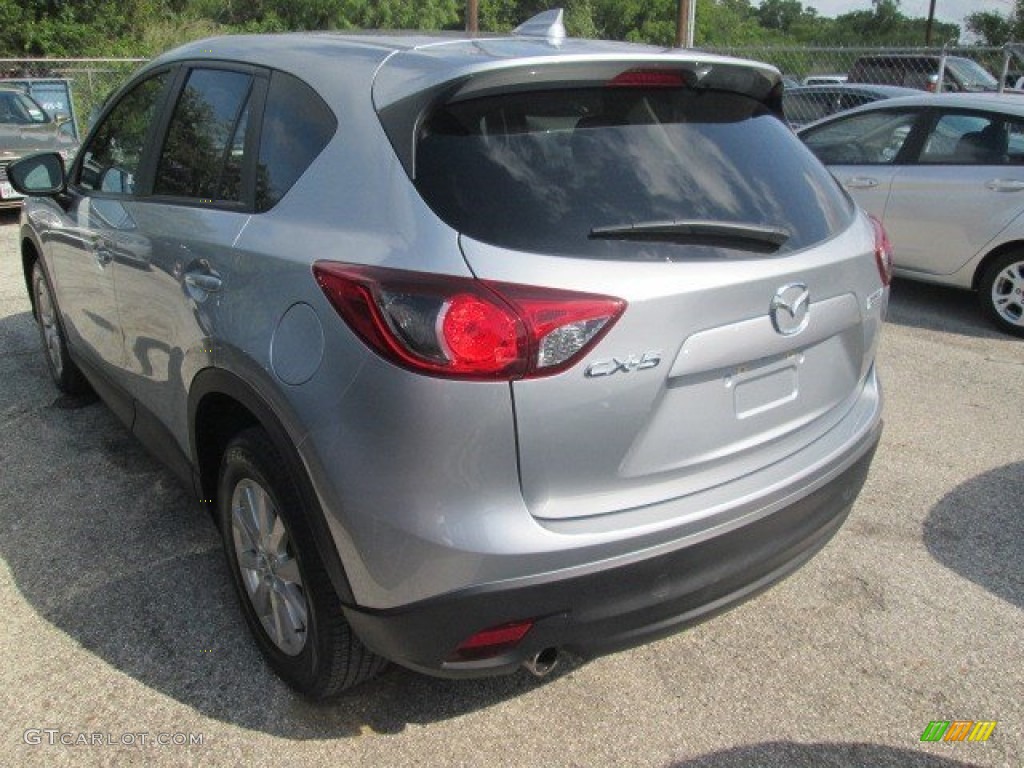 2016 CX-5 Touring - Sonic Silver Metallic / Black photo #7