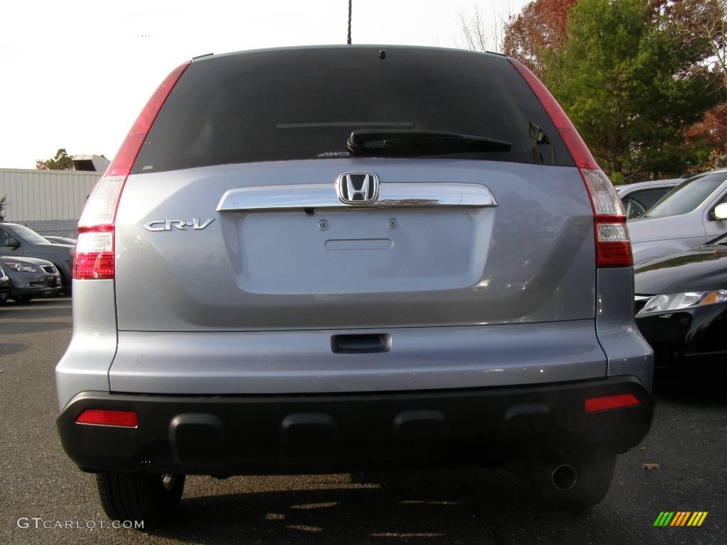 2009 CR-V EX-L 4WD - Glacier Blue Metallic / Gray photo #5