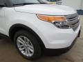 2015 Oxford White Ford Explorer FWD  photo #2