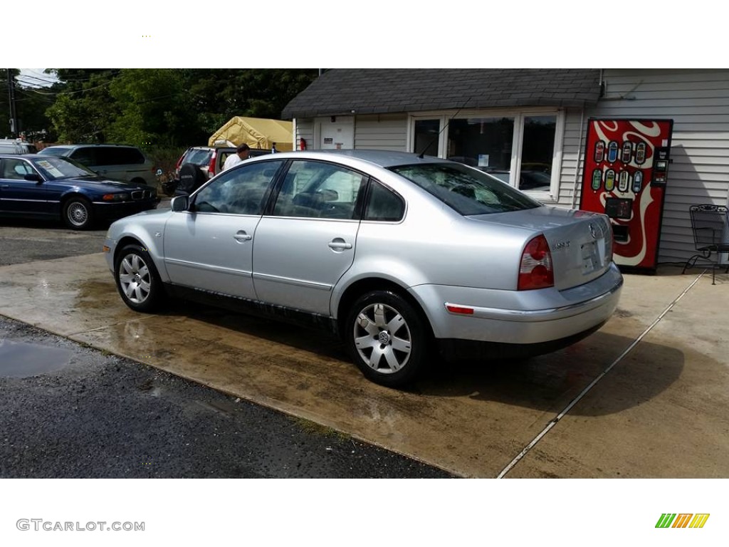 2003 Passat GLX Sedan - Reflex Silver Metallic / Black photo #3