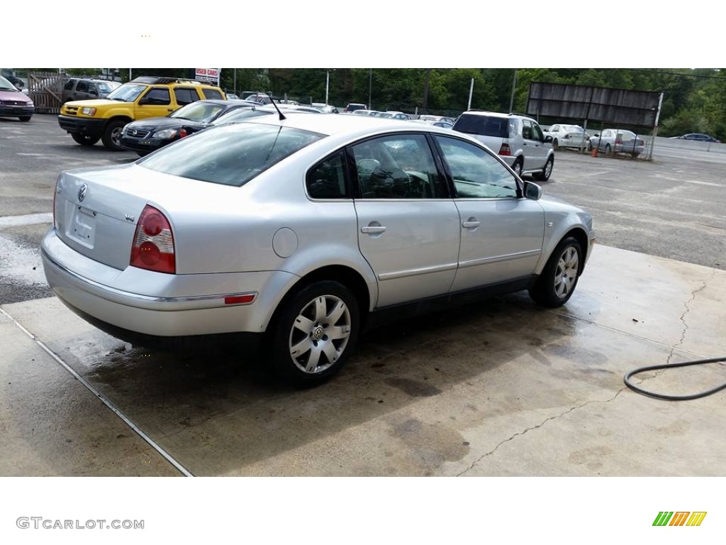 2003 Passat GLX Sedan - Reflex Silver Metallic / Black photo #5