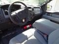  2014 F150 STX Regular Cab 4x4 Steel Grey Interior
