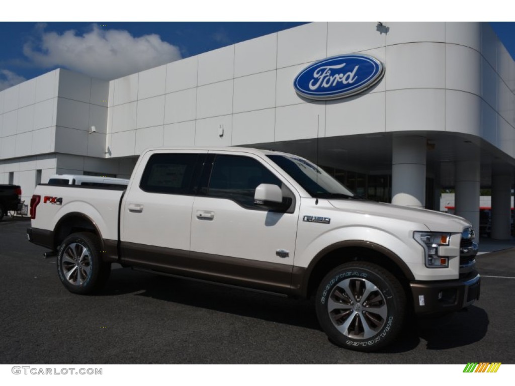 White Platinum Tricoat Ford F150