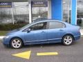 2006 Atomic Blue Metallic Honda Civic EX Sedan  photo #3