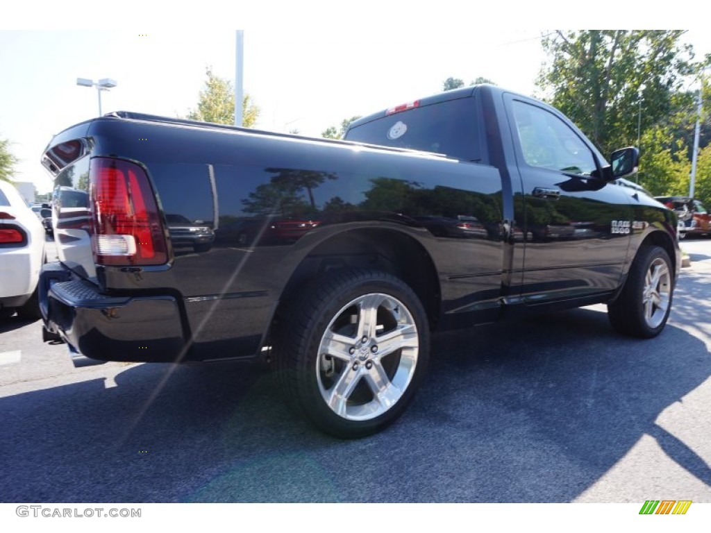 2014 1500 Sport Regular Cab - Black / Black photo #3