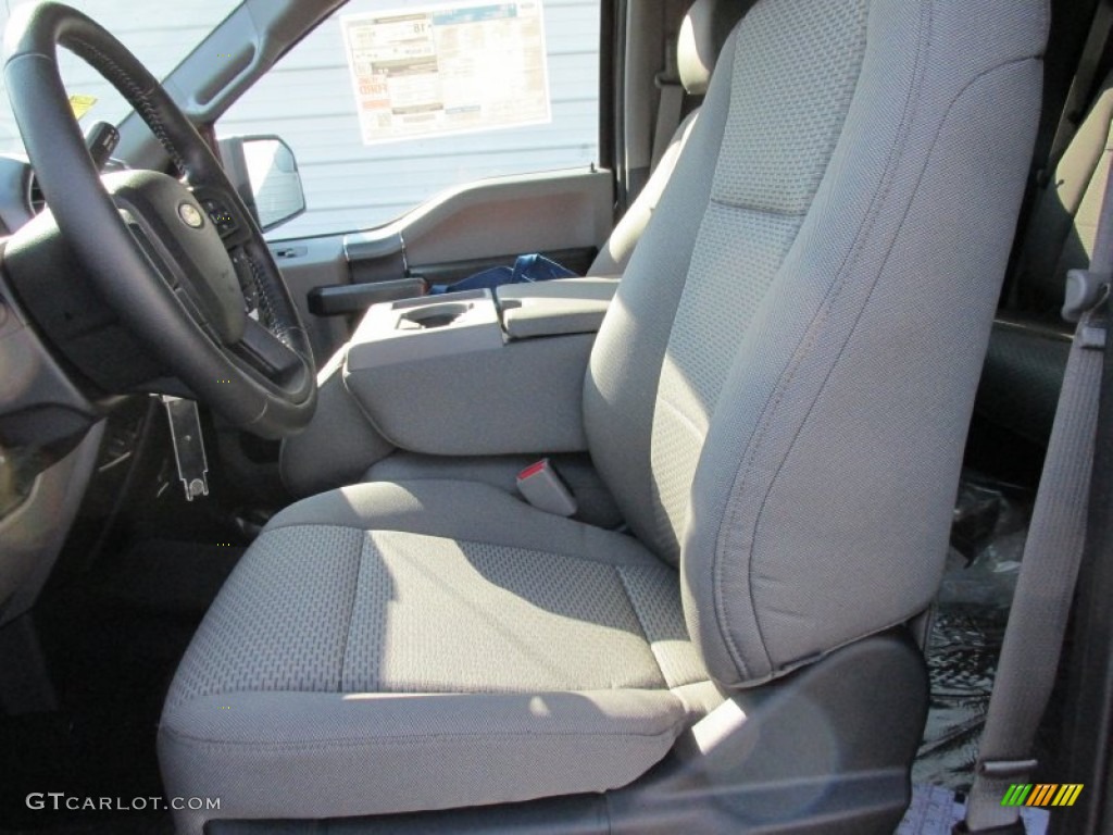 2015 F150 XLT SuperCrew - Caribou Metallic / Medium Earth Gray photo #22