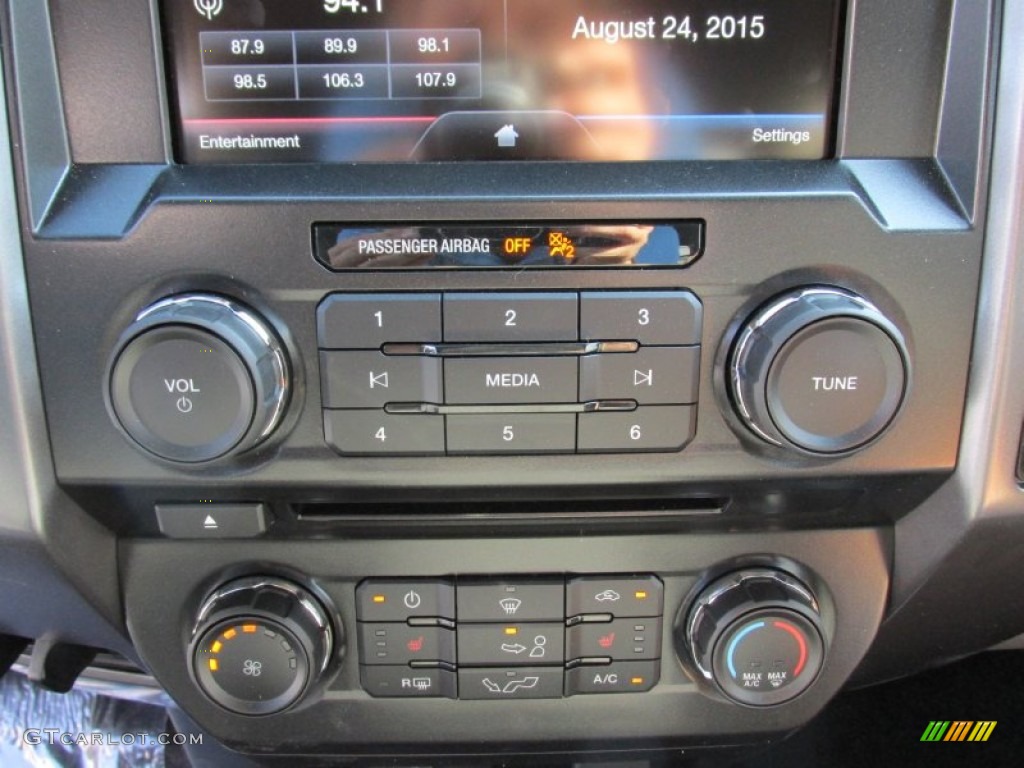 2015 F150 XLT SuperCrew - Caribou Metallic / Medium Earth Gray photo #27