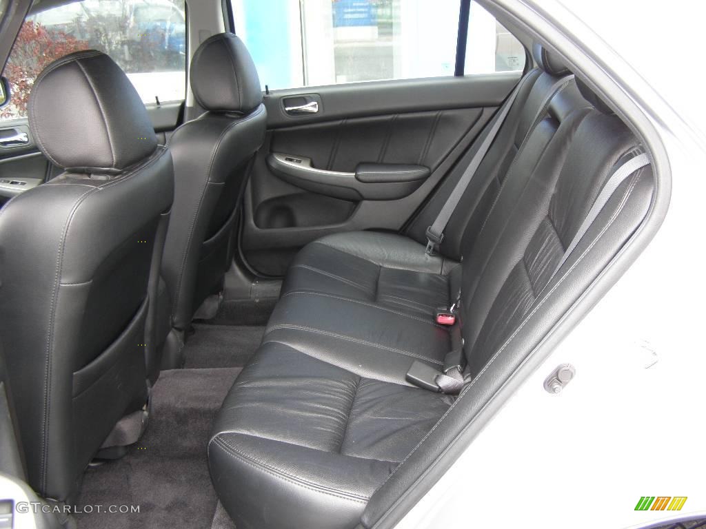 2006 Accord EX-L V6 Sedan - Alabaster Silver Metallic / Black photo #6