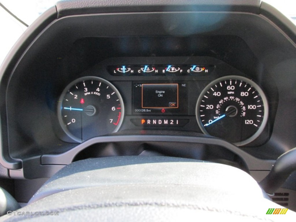 2015 F150 XLT SuperCrew - Caribou Metallic / Medium Earth Gray photo #32