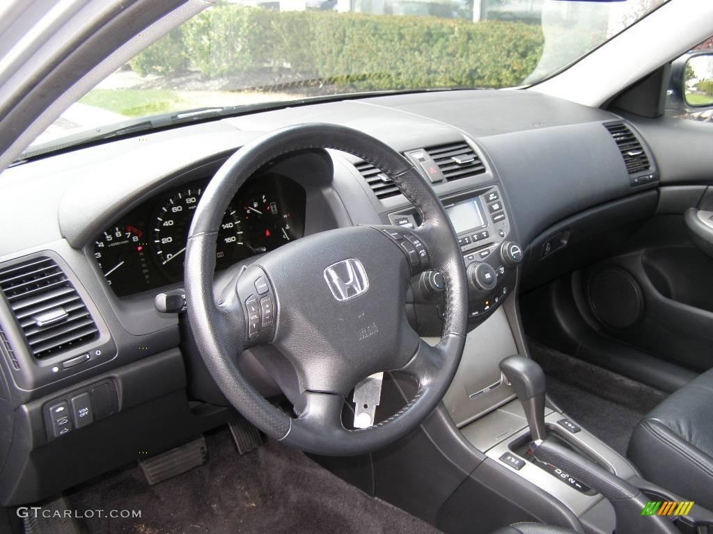 2006 Accord EX-L V6 Sedan - Alabaster Silver Metallic / Black photo #7