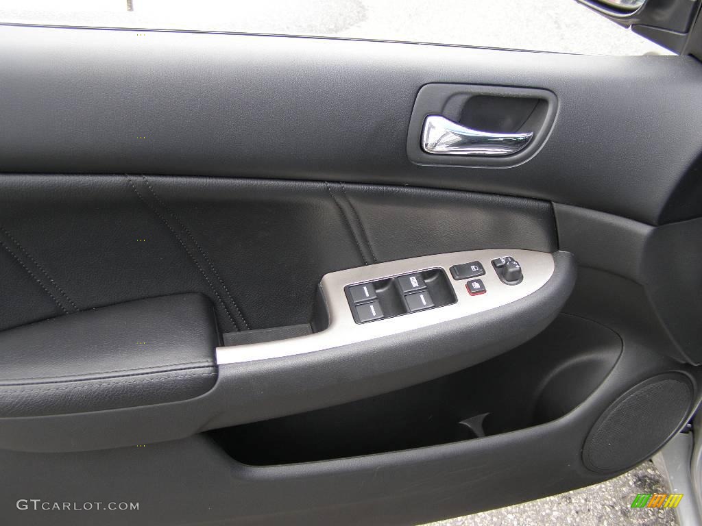 2006 Accord EX-L V6 Sedan - Alabaster Silver Metallic / Black photo #8